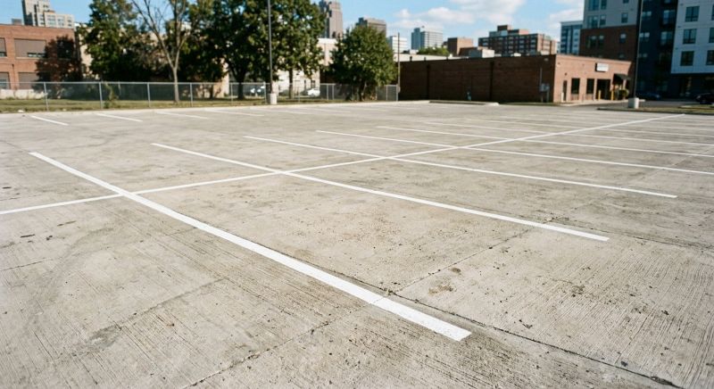 Parking Garage Striping in Orange County, CA