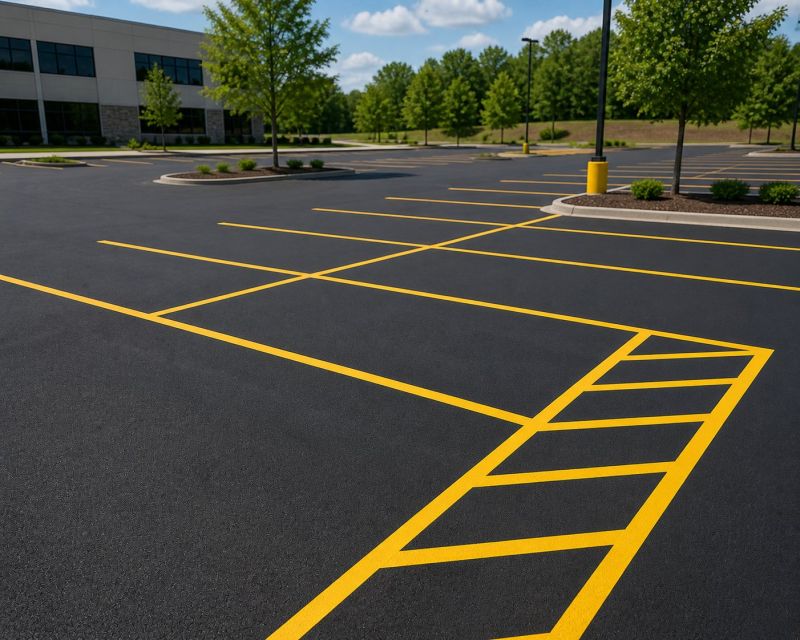 Parking Line Painting in Savannah, GA