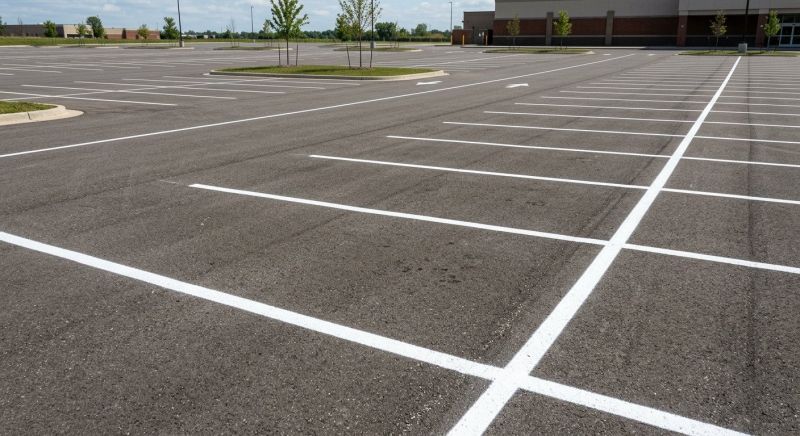 Parking Lot Painting in Savannah, GA