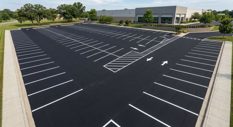 Parking Lot Striping in Katy, TX