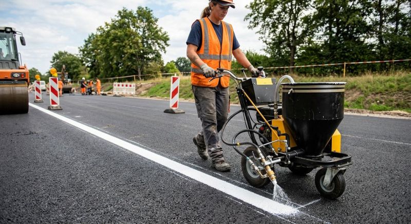 Asphalt Painting in Acworth, GA