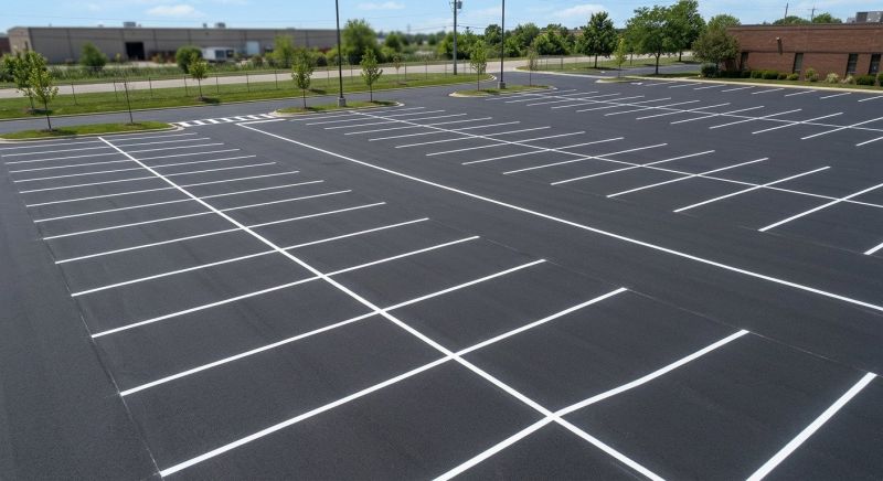 Church Parking Lot Striping in Katy, TX