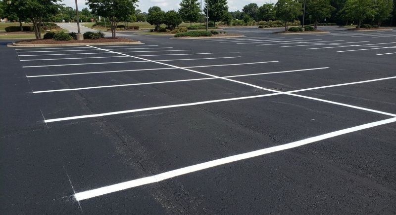 Church Parking Lot Striping in Gwinnett County, GA