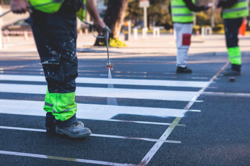 Crosswalk Marking Service in Orange County, CA