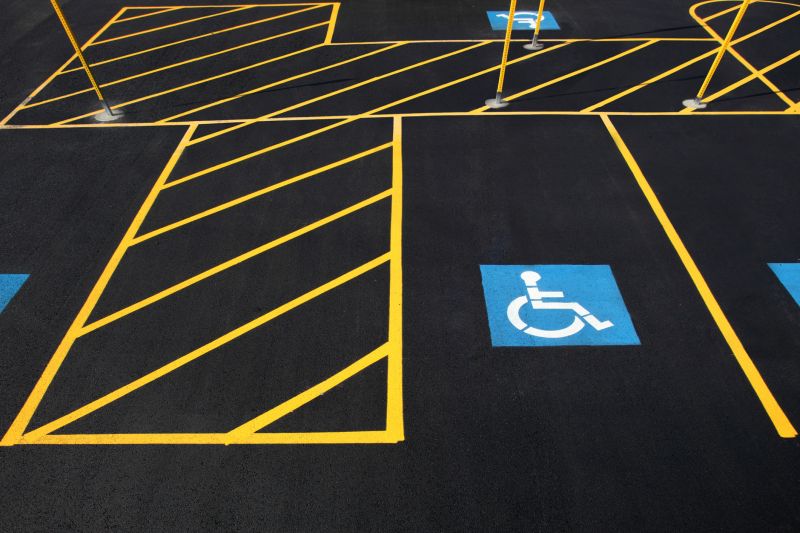 Disability Parking Marking in Los Angeles, CA
