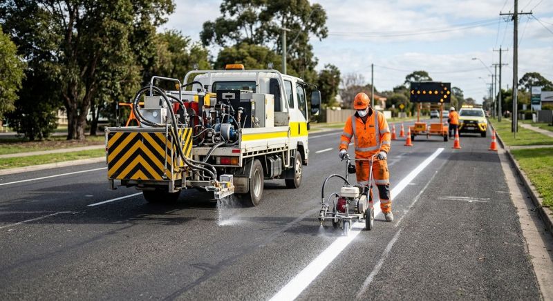 Lane Marking Service in Temecula, CA