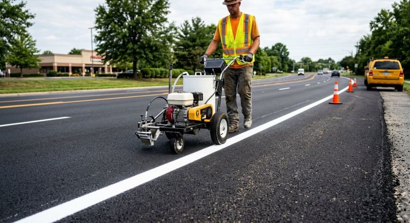 Line Striping Service in Savannah, GA