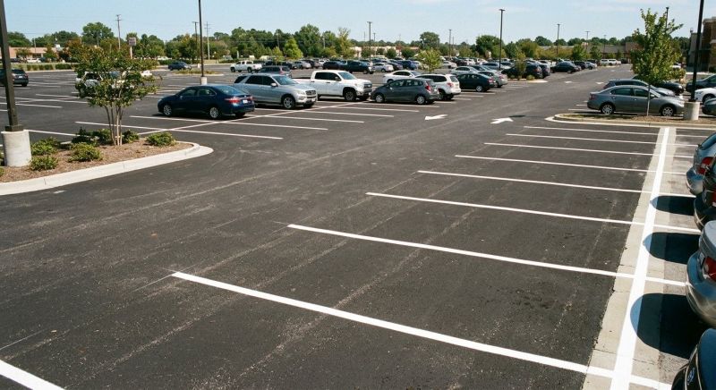 Parking Lot Striping in Savannah, GA