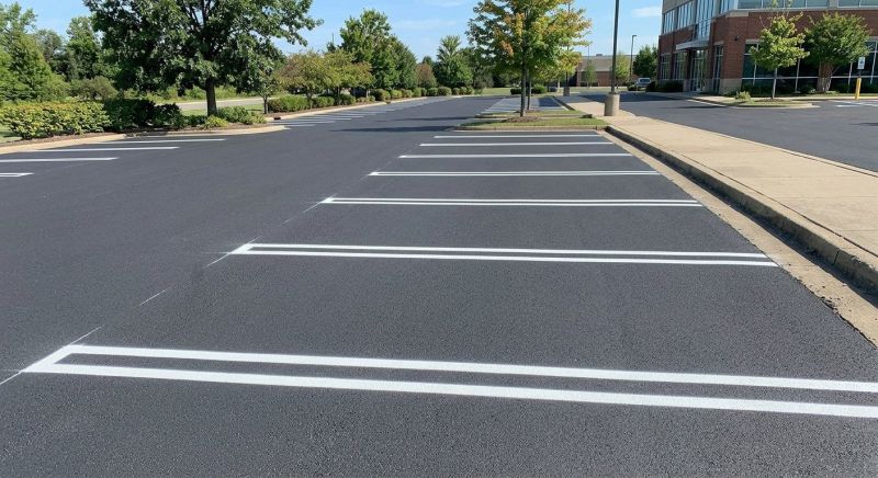 Parking Space Marking in Acworth, GA